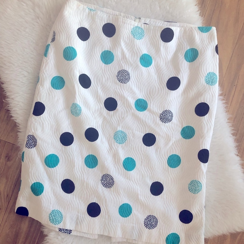 Talbots Dotted Dot's Jacquard Pencil Skirts